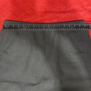 Loft Gray Pencil Skirt Size 8